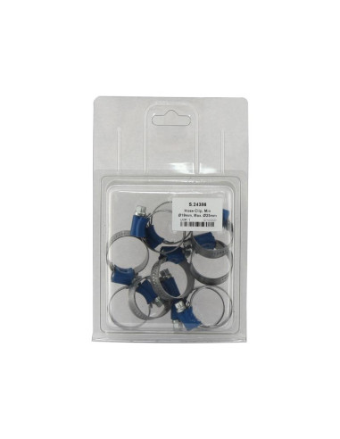 Clip de manguera, Ø mín.19mm, Máx. Ø25mm, 10...