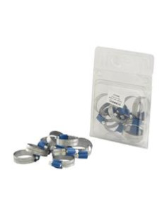 Clip de manguera, Ø mín.25mm, Máx. Ø40mm, 10 pzas. Blister.