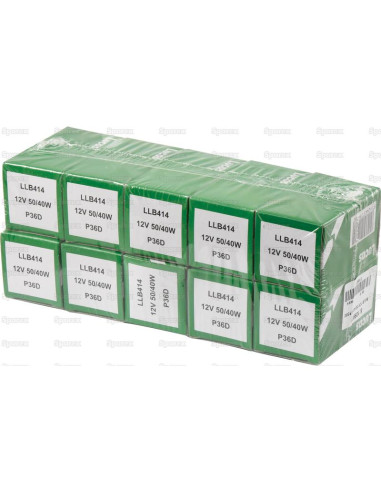 Bombilla (Filamento), 12V, 50/40W, P36d