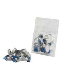 Clip de manguera, Ø mín.28mm, Máx. Ø45mm, 10 pzas. Blister.