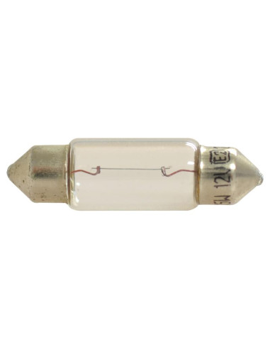 Bombilla (Filamento), 12V, 5W, SV8.5