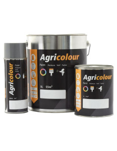 Pintura - Brillante, Gris Pizarra Bote 1 litros 2