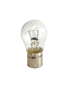 Bombilla (Filamento), 24V, 15W, BA15s 2