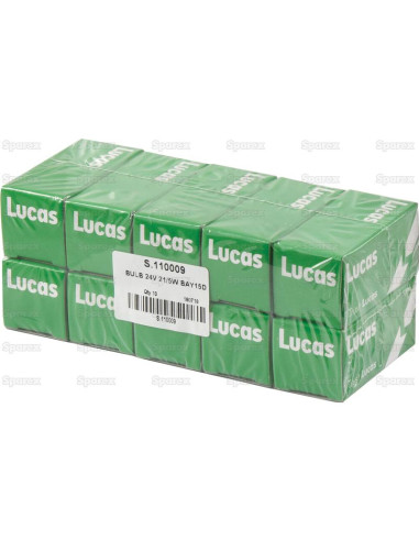 Bombilla (Filamento), 24V, 5W, BAY15d