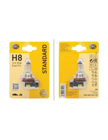 Bombilla (Halógeno), 12V, 35W, PGJ19-1