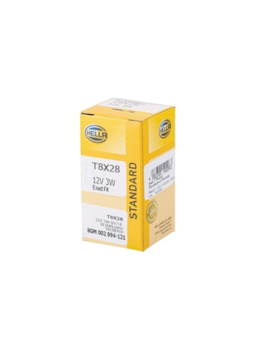 Bombilla (Halógeno), 12V, 3W, SV7-8