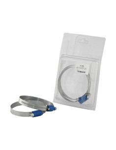 Clip de manguera, Ø mín.68mm, Máx. Ø85mm, 2 pzas. Blister. 2