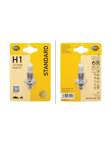 Bombilla (Halógeno), 12V, 55W, P14.5s