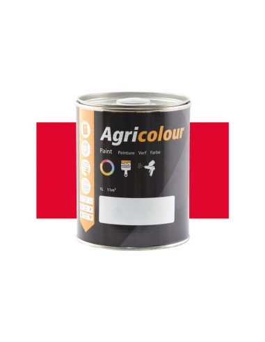 Pintura - Brillante, Rojo Bote 1 litros