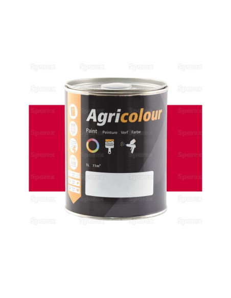 Pintura - Brillante, Rojo Bote 1 litros