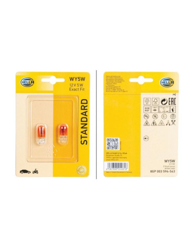 Bombilla (Halógeno), 12V, 5W, W2.1x9.5d