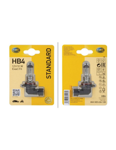 Bombilla (Halógeno), 12V, 60W, P22d