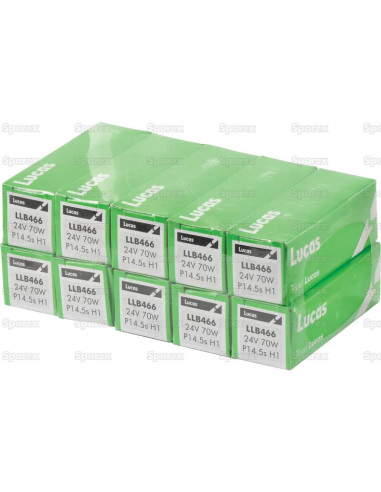 Bombilla (Halógeno), 24V, 70W, P14.5s