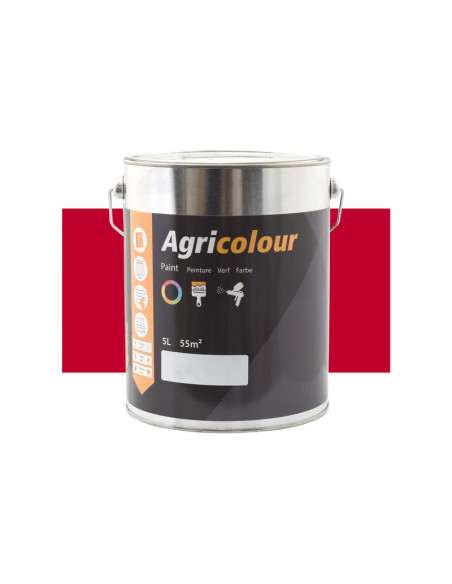 Pintura - Brillante, Rojo Bote 5 litros