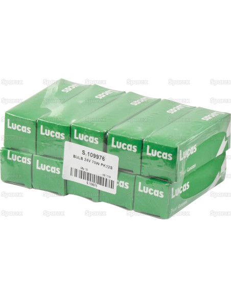 Bombilla (Halógeno), 24V, 70W, PK22s