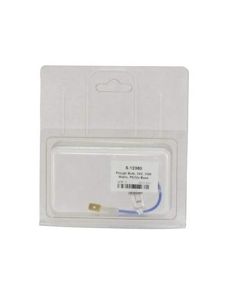 Bombilla (Halógeno), 24V, 70W, PK22s