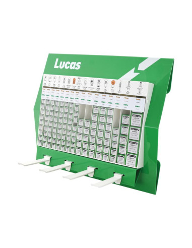 Expositor Bombillas Lucas (200 pzas.piezas)