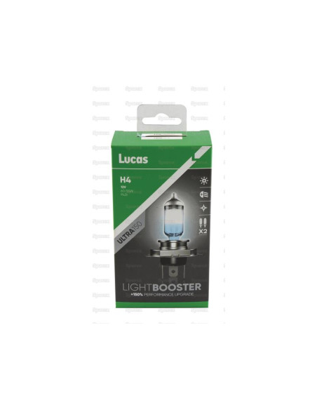 Luz frontal halógena Lightbooster Ultra150, Head Light, Twin Pack, 12V, 60/55W