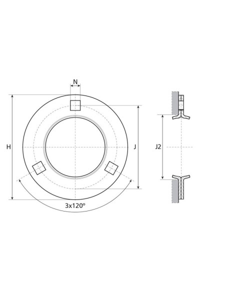 NTN SNR Carcasa de rodamientos exclusivamente (PF207)