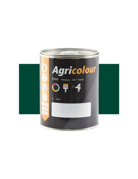 Pintura - Brillante, Verde Musgo Bote 1 litros