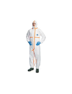 DuPont Mono con capucha Tyvek 800J, Blanco - XL 2