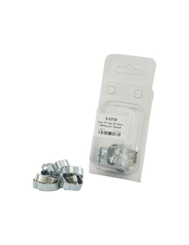 Hose 'O' Clip, Ø7-23mm, 12 pzas. Blister.