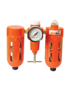Filtro de línea de aire combinado 3/8'' BSP 2