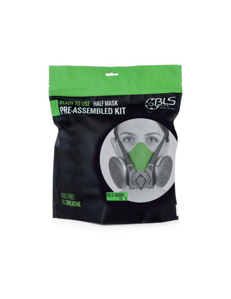 Juego de media máscara reutilizable BLS 4000Next S - ABEK1P3