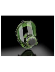 Máscara integral reutilizable con conexión de filtro de...