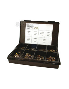 Hose 'O' Clip, Ø7-23mm, 175 pzas. Caja. 2