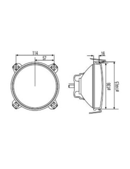 Kit Carcasa Y Faro, Dcha/Izda (derecha Circulación)