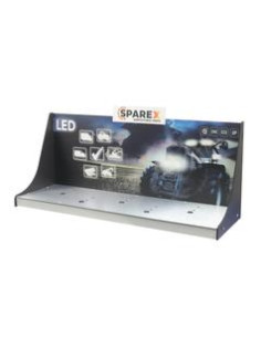 Expositor para luces LED con interruptores y base de...