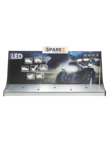 Expositor para luces LED con interruptores y...