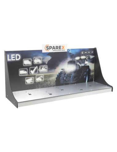 Expositor para luces LED con interruptores y...