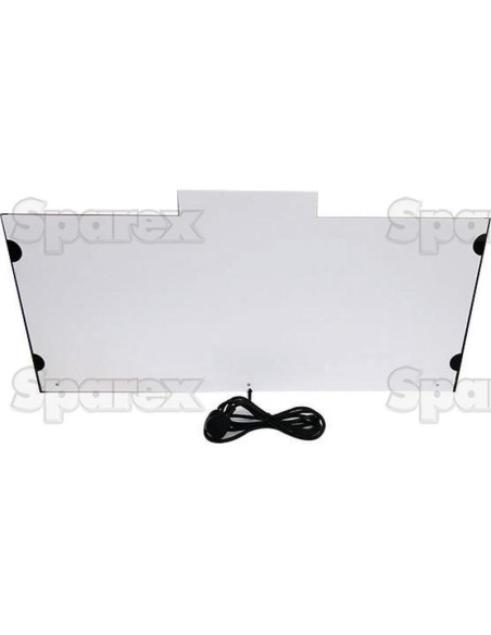 Expositor para luces LED con interruptores y base de aluminio