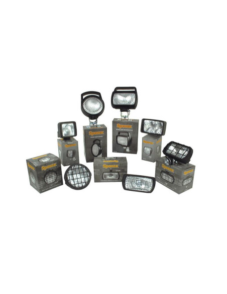 Faro Trabajo Cuadrado Dcha/Izda - 12V