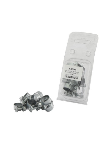 Mini Abrazadera, Ø mín.11mm, Máx. Ø14mm, 10...