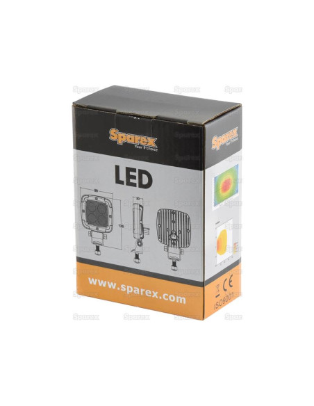 LED Faro de Trabajo, Interference: Class 1, 1800 Lúmenes Nominales, 10-80V