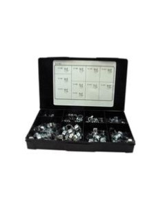 Mini Abrazadera, Ø mín.6mm, Máx. Ø17mm, 100 pzas. Caja.
