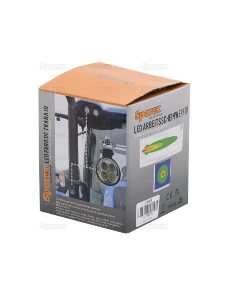 LED Faro de Trabajo, Interference: Class 3, 2000 Lúmenes Nominales, 10-30V