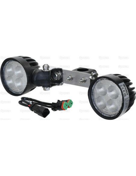 LED Faro de Trabajo, Interference: Class 3, 2000 Lúmenes Nominales, 10-30V