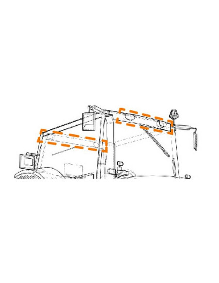 LED Faro de Trabajo, Interference: Class 3, 2400 Lúmenes Nominales, 10-30V
