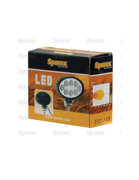 LED Faro de Trabajo, Interference: Class 3, 2400 Lúmenes Nominales, 10-30V