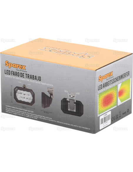 LED Faro de Trabajo, Interference: Class 3, 2800 Lúmenes Nominales, 10-30V