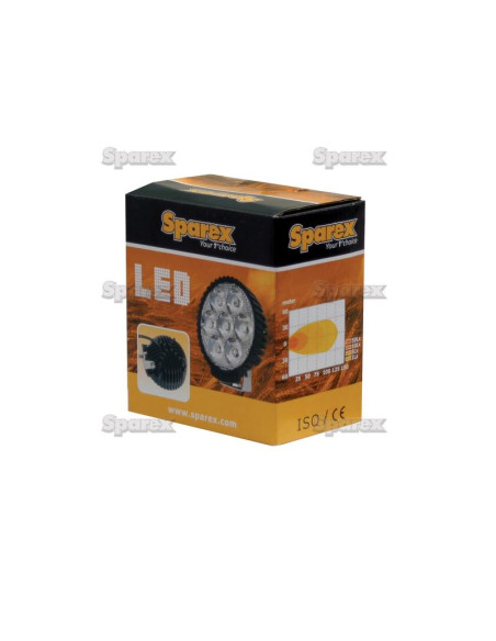 LED Faro de Trabajo, Interference: Class 3, 3030 Lúmenes Nominales, 10-30V