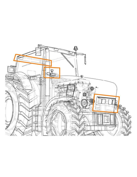 LED Faro de Trabajo, Interference: Class 3, 4000 Lúmenes Nominales, 10-30V