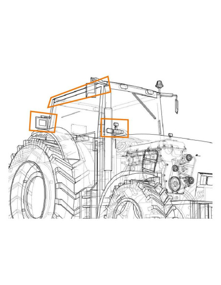 LED Faro de Trabajo, Interference: Class 3, 4000 Lúmenes Nominales, 10-30V