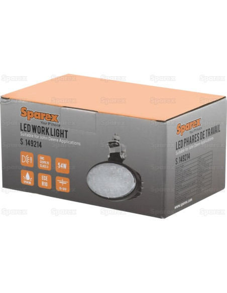 LED Faro de Trabajo, Interference: Class 3, 4100 Lúmenes Nominales, 10-30V