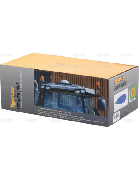 LED Faro de Trabajo, Interference: Class 3, 4500 Lúmenes Nominales, 10-30V