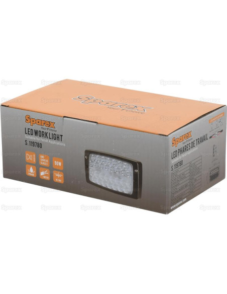 LED Faro de Trabajo, Interference: Class 3, 5400 Lúmenes Nominales, 10-30V